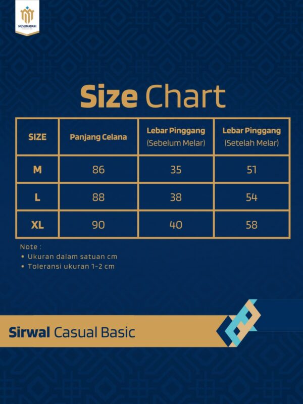 celana sirwal shafi