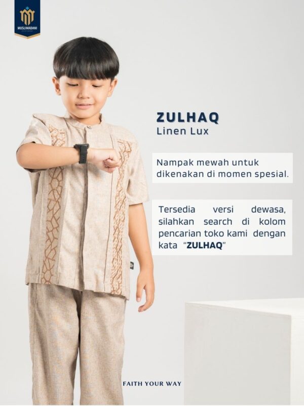 koko anak setelan zulhaq kids